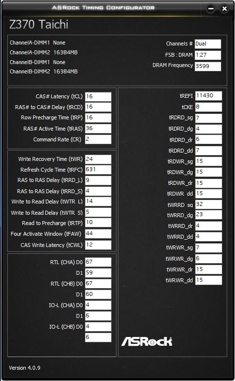 Click image for larger version

Name:	DDR3600 Stock Timings.jpg
Views:	1100
Size:	96.7 KB
ID:	167261